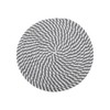 Unique Bargains Trivet Round Rope Woven Mat Cotton Non-woven Fabric 7.87"x7.87"x0.31" - 3 of 3