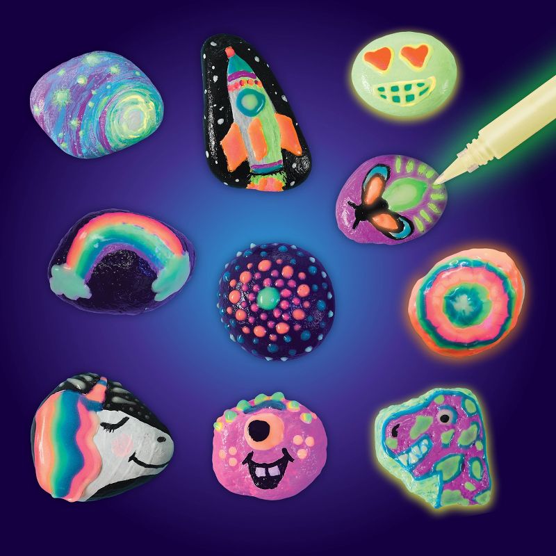 Creativity for Kids Glow in the Dark Rock Painting Kit, 4 of 21