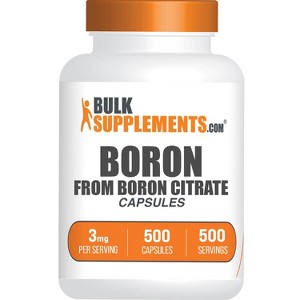 BulkSupplements Boron Citrate Capsules - 1 of 4