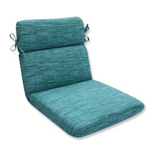 Remi Lagoon Outdoor One Piece Seat And Back Cushion - Blue - Pillow Perfect - 1 of 3