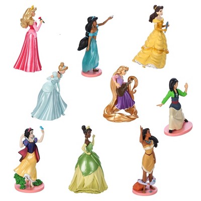 Disney Princess Deluxe 9-Piece PVC Figure Play Set