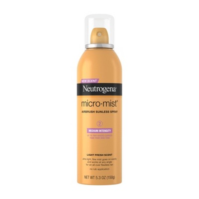 Neutrogena Micromist Airbrush Sunless Tanning Spray - Medium - 5.3oz