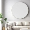 KWPZQEB Metal Framed Vanity Round Bathroom Mirrors for Over Sink Wall, 42 Inch Large Mirror for Bathroom, Vanity - 2 of 4