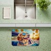 Stupell Industries Cool Puppy Tropical Sunset Printed Anti-Fatigue Floor Mat, design by Image World, 30"x18" - 3 of 4