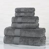 Modern Solid Classic Luxury Egyptian Cotton Towel Set by Blue Nile Mills - 2 of 4