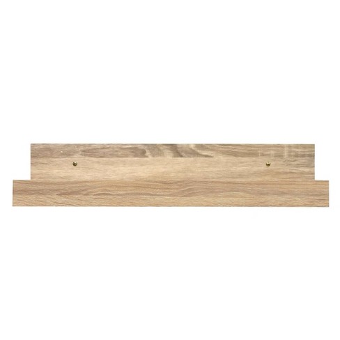 White Oak Floating Shelf