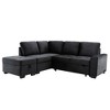 NicBex Modern Pull Out Sofa Bed Convertible Sleeper Sofa with Storage Ottoman and USB Port for Living Room - 4 of 4