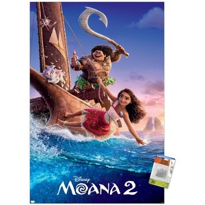 Trends International Disney Moana 2 - One Sheet Unframed Wall Poster Prints - 1 of 4