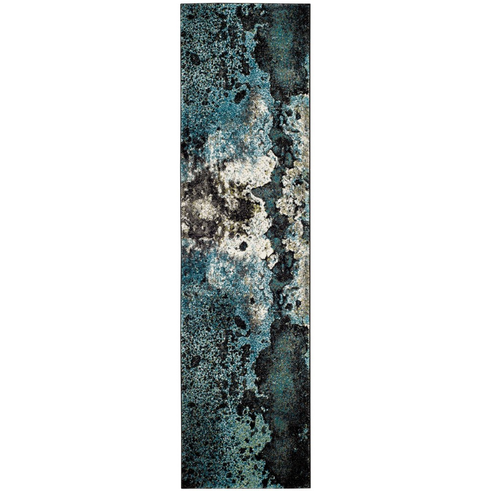  Camarillo Abstract Loomed Accent Rug Blue/Multi