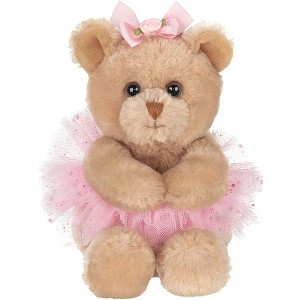 Bearington Bearington Collection Bella Plush Ballerina Teddy Bear Stuffed Animal, 6 Inch - 1 of 4