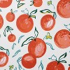 Peaches Peel & Stick Wallpaper Peach - Opalhouse™: Removable Vinyl, Botanical Fruit Pattern, 27.5 Sq Ft Coverage - 3 of 4