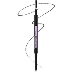 Maybelline Express Brow Ultra Slim Eyebrow Makeup, Brow Pencil (DEEP BROWN) with Precision Tip and Spoolie for Defined Eyebrows - 1 of 4