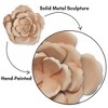Americanflat Three Metal Flower Wall Decor Set - 3 X Multi-Size Roses As Outdoor Metal Wall Art Decroations - Metal Indoor Wall Art - 4 of 4