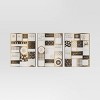 70ct Christmas Modern Warmth Peel and Stick Gift Tags White/Black/Gold - Wondershop™ - 3 of 3