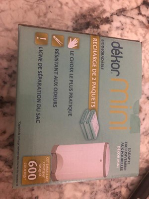 Dekor Mini Diaper Pail Refills - 2pk : Target