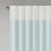 VYNXARIA 50*84"Transitional pintucking window panel,Light Blue Multi(Only 1 Pc Panel) - 4 of 4