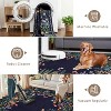 coucheta Multi-size Washable Floral Large Area Rugs for Living Room, Oriental Vintage Non-Slip Ultra Soft Foldable Floor Carpet, for Bedroom, Dining - 4 of 4