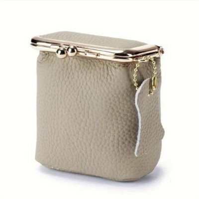 Wikineon Women's Mini Wallet: Slim Design, Perfect for Purses & Pockets, Ideal for Storing Cards, Cash & Small Coins,Grey