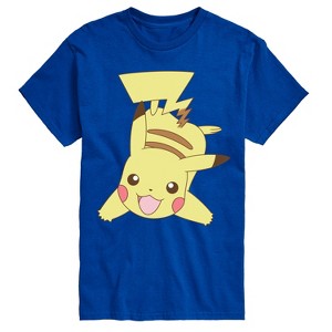 Men's - Pokémon - Pika Red Cheeks Short Sleeve Graphic T-Shirt - 1 of 4