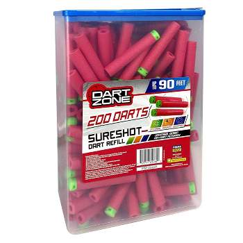 Dart Zone Covert Ops 200ct Dart Refill Box - Universal Compatible Darts