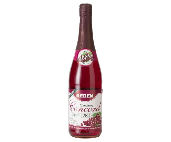 Kedem Sparkling Concord Grape Juice - 25.4fl oz