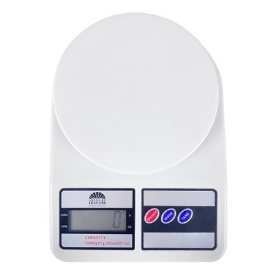 Insten Digital Food Kitchen Scale In Grams & Ounces - 1g/0.1oz Precise Upto  11lb (5000g) Capacity, Silver : Target