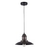 Chloe Lighting Mycroft Industrial-Style 1 Light Rubbed Bronze Ceiling Mini Pendant 12" Wide - 2 of 4