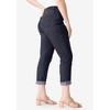 Roaman's Women's Plus Size Invisible Stretch Iconic Boyfriend Jean - 4 of 4