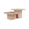 Meridian Furniture,Spencer Oak Veneer Coffee Table - 3 of 4