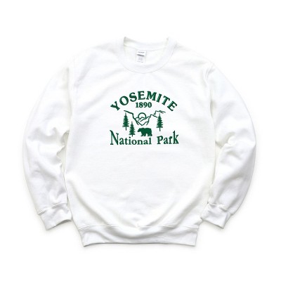 Simply Sage Market Women's Graphic Sweatshirt Embroidered Yosemite National Park