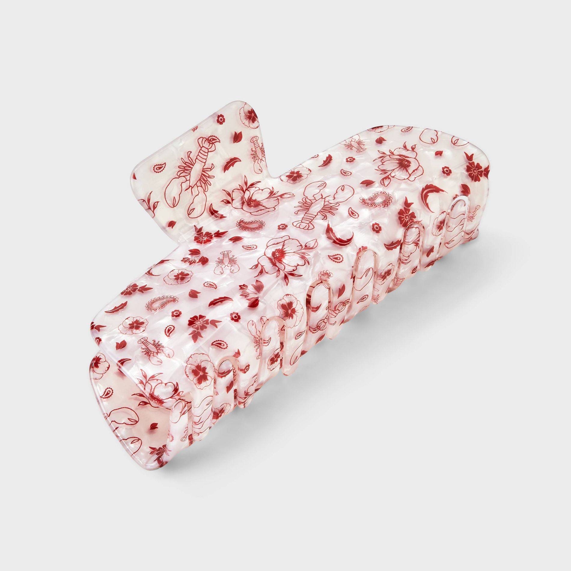 Jumbo Coastal Claw Clip - Universal Thread™ Red