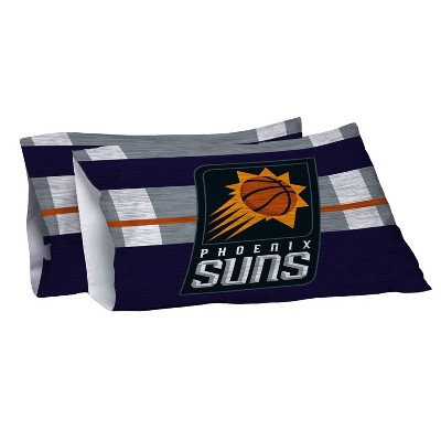NBA Phoenix Suns Heathered Stripe Queen Bedding Set in a Bag - 3pc — фото 3