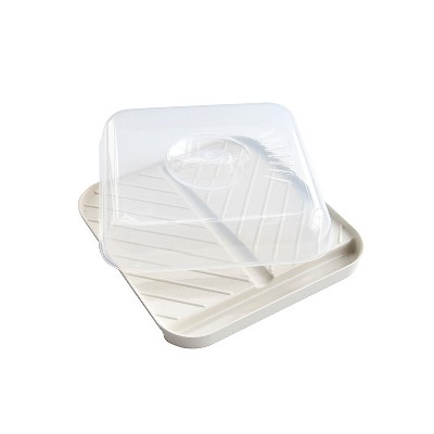 Nordic Ware Medium Slanted Bacon Tray with Lid