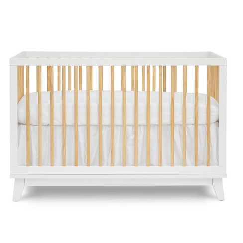 Ti Amo Moderna 3 in 1 Convertible Crib Snow White Natural