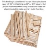JCs Wildlife Cedar Kindling 1 Cubic Foot - Easy Light Fire Starter All Natural Cedar Sticks Firewood - 4 of 4