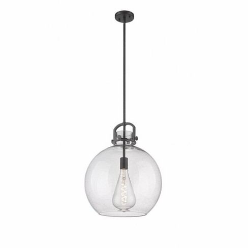 Innovations Lighting Newton Sphere 1 - Light Pendant in  Matte Black - image 1 of 1