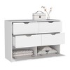 Okak Modern 4-Drawer Bedroom Dressers with Superior Top Spacious Drawers,Chest of Drawers for Bedroom,Entryway,Wooden Dresser Chest - 3 of 4