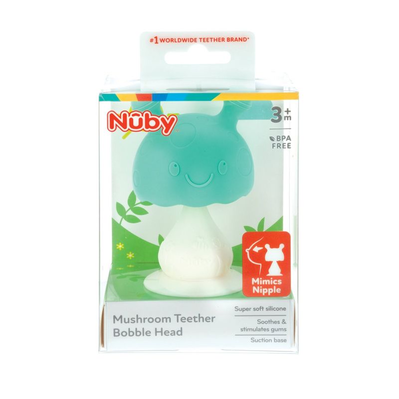 Nuby Silicone Bobble Head Teether for Babies, 2 of 7