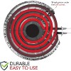 Maison Products Round Electric Stove Burner Covers (50 Pack) 8 Inch Disposable Stove Top Aluminum Foil Bib Liners - 4 of 4