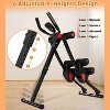 GIKPAL Fitness Ab Machine, Workout Equipment for Home Gym, Height Adjustable Ab Trainer, Foldable Fitness Equipment.440lbs Weight Capacity - 3 of 4