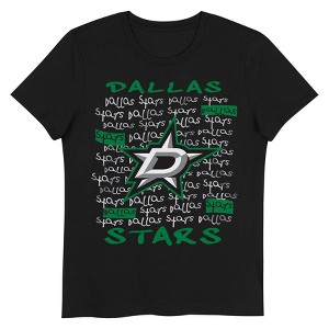 NHL Dallas Stars Girls' Crew Neck T-Shirt - 1 of 1