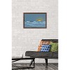 Trends International LINE AND BRUSH - Landscape Line Sunset Framed Wall Poster Prints - 2 of 4