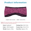 Anna-Kaci Sports Headband Moisture-Wicking for Running Workouts Exercise Men and Women Winter Ear Warmer - 4 of 4
