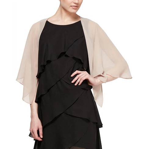 Women's Multi Wear Chiffon Shawl - SLNY - image 1 of 2