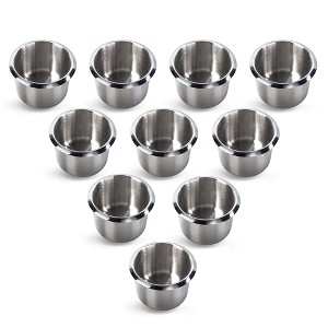 GSE Stainless Steel Cup Holder, Drop-in Cup Holder for Casino Poker Tables, Work Desks, Boats, RVs, Cars & Trucks - 1 of 4