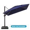 Crestlive Products 11FT Square Cantilever Umbrella Outdoor 360 Degree Rotation Offset Umbrella 6 Heights Adjustable Cantilever Patio Umbrella - 2 of 4