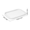 Unique Bargains Bathroom Silicone Soap Dish - 4 of 4