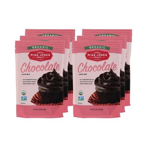 Miss Jones Baking Co. Organic Chocolate Cake Mix - Case of 6/15.87 oz - 1 of 4