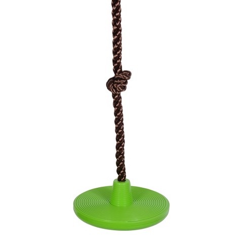 Swurfer Disco 3-in-1 Multi-Purpose Sit, Stand and Climb Disc Swing, Heavy- Duty Climbing Rope Swing SSW-0002 - The Home Depot