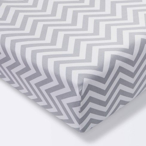 Chevron on sale crib sheets